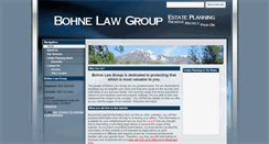 Desktop Screenshot of bohnelawgroup.com