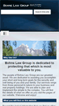 Mobile Screenshot of bohnelawgroup.com
